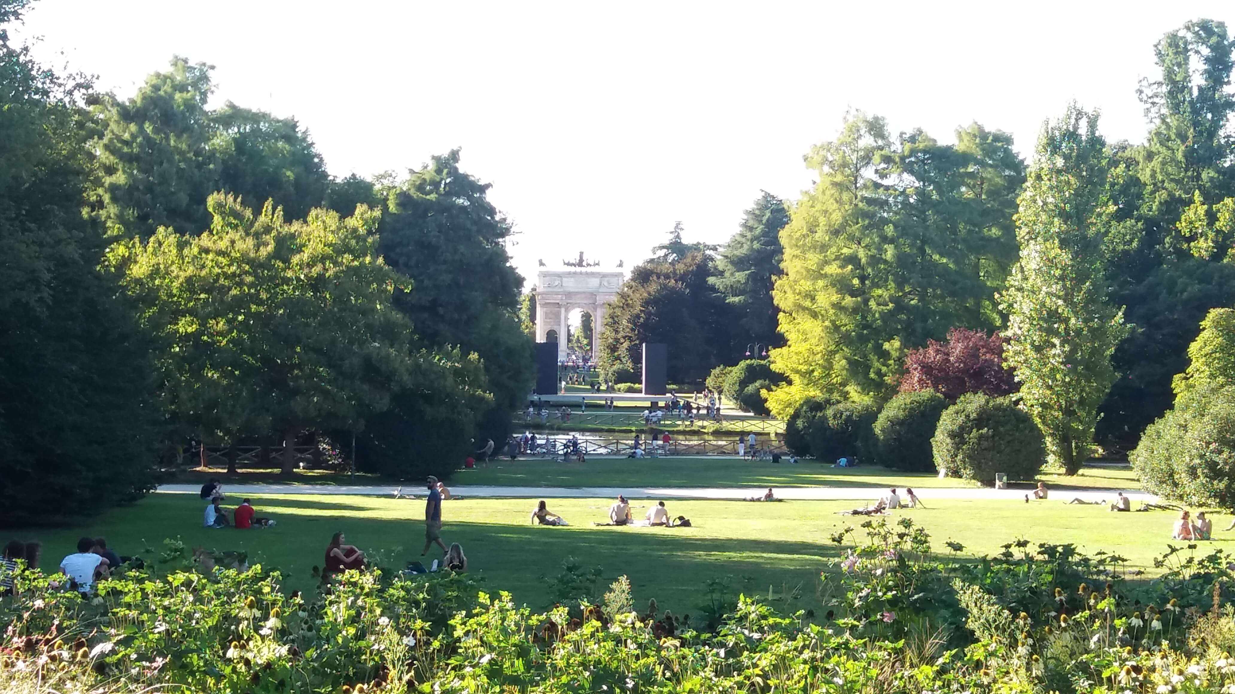 Parque Sempione - Três dias em Milão