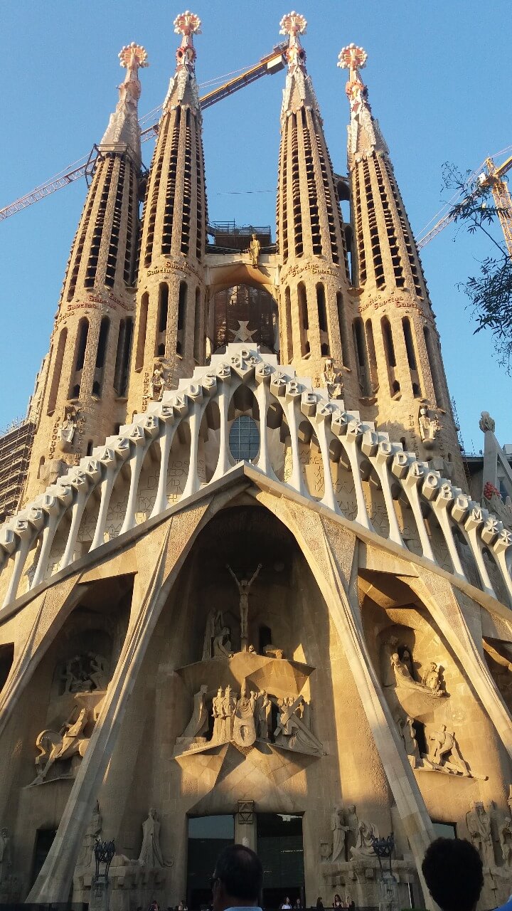 La Sagrada Famlia - Barcelona em três dias