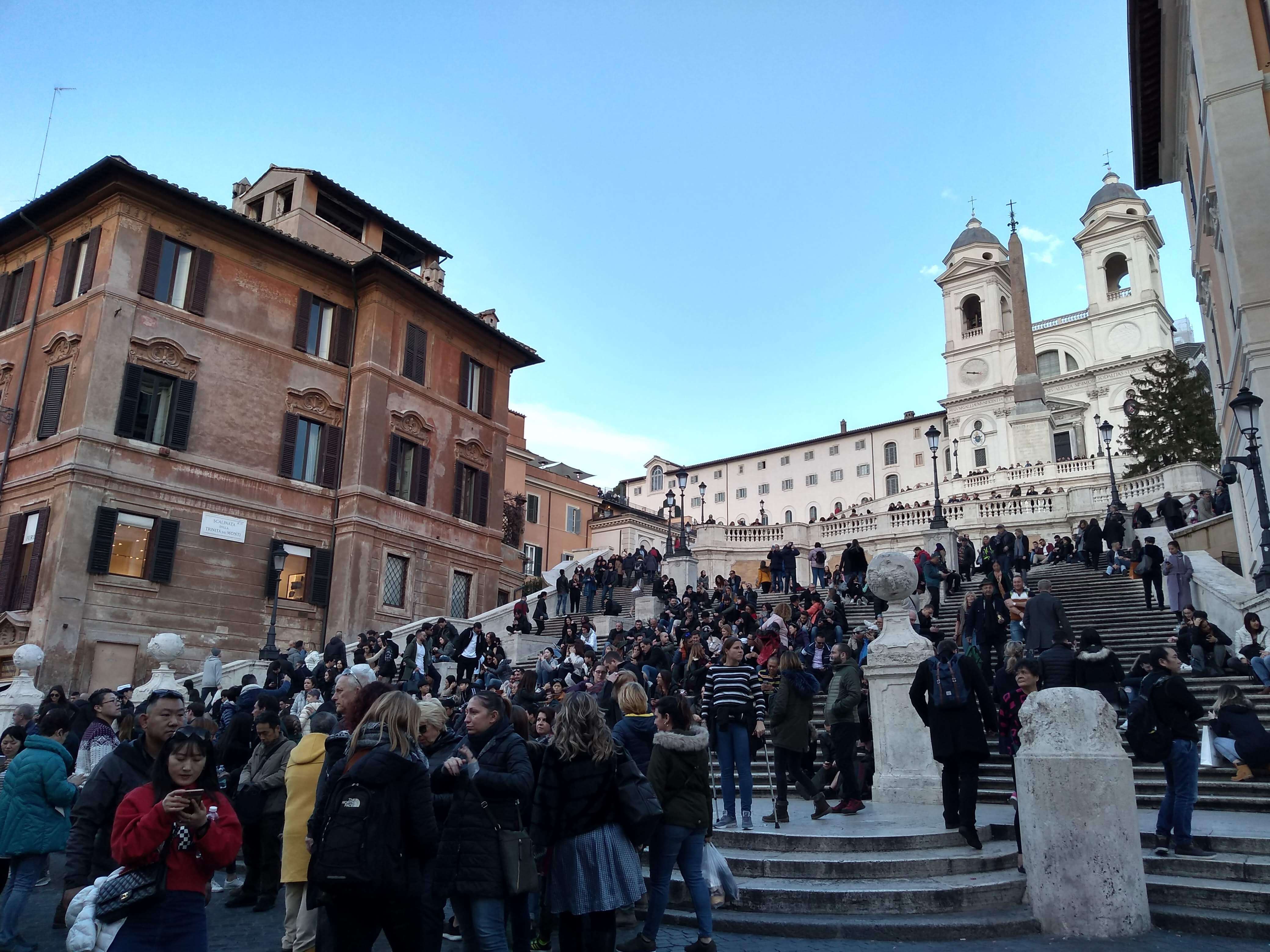 Quanto custa viajar pela Europa: Viagem para Roma Praça da Espanha