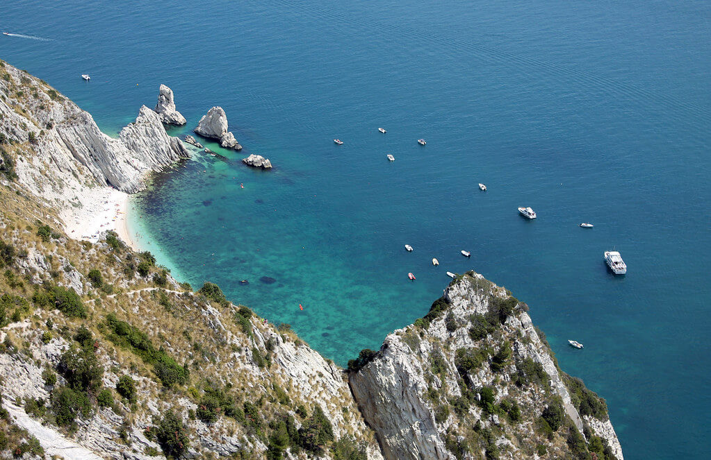 Praias Due Sorelle na Itália