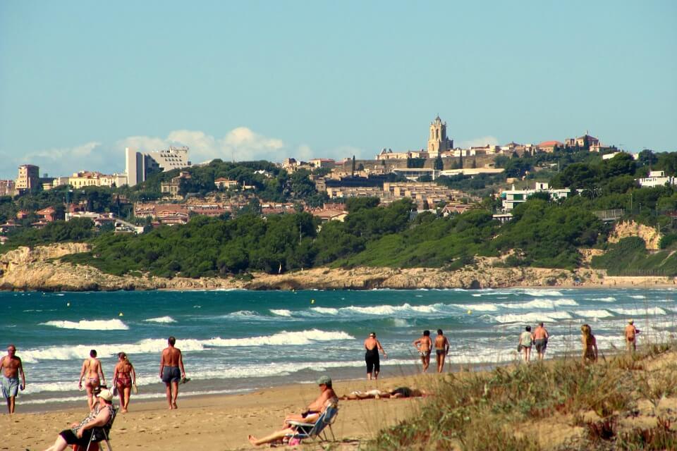 Tarragona - Praia perto de Barcelona