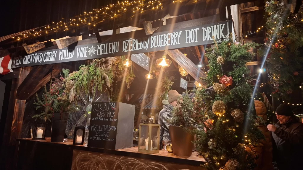 mercados de natal de riga letonia