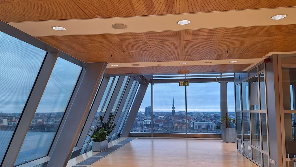 vista da biblioteca de riga gratis